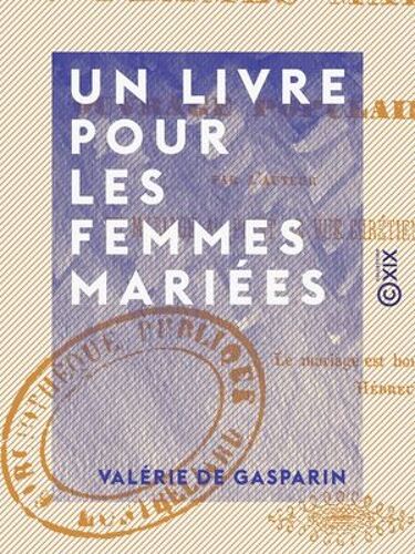 Un Livre Pour Les Femmes Mariées