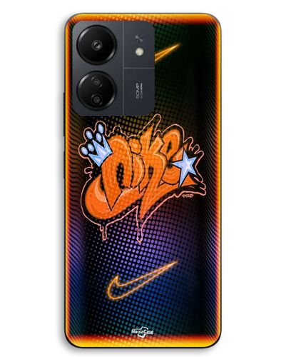 Coque Pour Xiaomi Redmi 13C 4g Nike just do it orange Maniacase