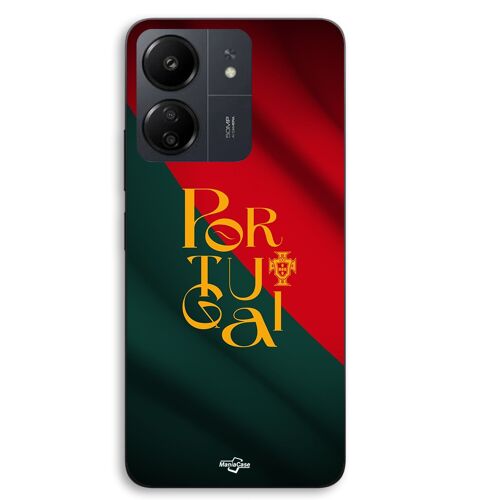 Coque Pour Xiaomi Redmi 13C 4g Portugal drapeau Maniacase