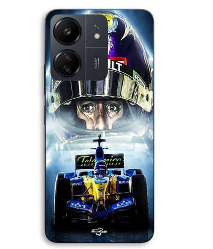 Coque Pour Xiaomi Redmi 13C 4g Renault R25 Aston Martin F1 Fernando Alonso Maniacase