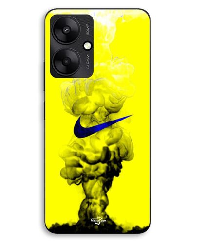 Coque Pour Xiaomi Redmi 13C 5g Nike Bold font jaune Maniacase