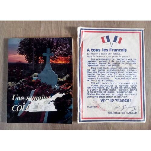 Lot Charles De Gaulle : Appel Du 18 Juin 1940 + Une Semaine À Colombey