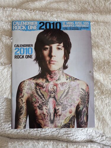 Calendrier Rock One 2010 – 12 Mois – Bring Me The Horizon, Tokio Hotel, Paramore, 30stm
