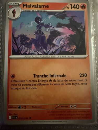 Peu Commune - Pokemon - Flammes Fantasmagoriques - Malvalame 20/94