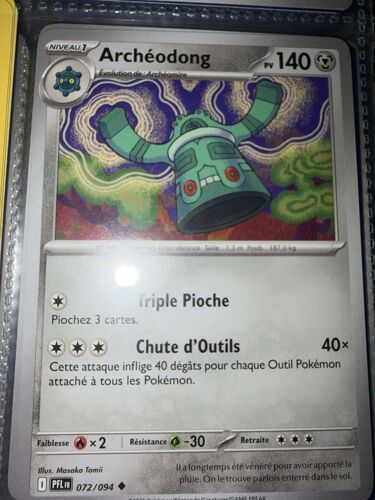 Peu Commune - Pokemon - Flammes Fantasmagoriques - Archéodong 72/94