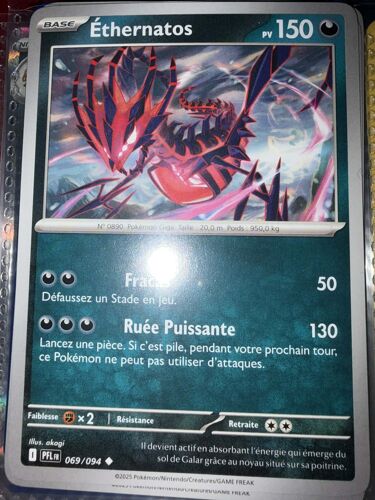 Peu Commune - Pokemon - Flammes Fantasmagoriques - Ethernatos 69/94