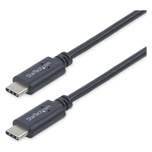 StarTech.com Câble USB 2.0 USB-C vers USB-C de 1 m - Cordon USB C vers C - Câble USB Type-C - M/M - Noir - Câble USB - USB-C (M) pour USB-C (M) - USB 2.0 - 1 m - noir - pour P/N: DKT30CHD, HB30C1A1CPD, HB30C3A1CFBW, PEXUS313AC2V