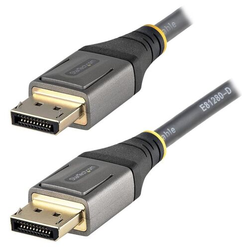 StarTech.com Câble DisplayPort 1.4 Certifié VESA 1m - 8K 60Hz HDR10 - Vidéo Ultra HD 4K 120Hz - Cordon Moniteur/Écran DP 1.4 - Câble DisplayPort vers DisplayPort - M/M (DP14VMM1M) - Câble DisplayPort - DisplayPort (M) pour DisplayPort (M) -...