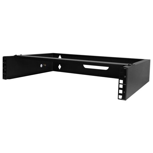 StarTech.com Baie de Brassage Murale 2U - Rack 19" - Profondeur 36cm - Support de montage pour périphérique réseau - montable sur mur - noir - 2U - 19