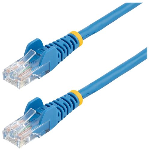 StarTech.com Cat5e Ethernet Cable20 ft - Blue - Patch Cable - Snagless Cat5e Cable - Network Cable - Ethernet Cord - Cat 5e Cable - 20ft - Cordon de raccordement - RJ-45 (M) pour RJ-45 (M) - 6.1 m - UTP - CAT 5e - sans crochet - bleu