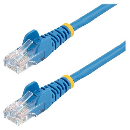 StarTech.com Câble Ethernet 5 m - RJ45 Cat5e - Câble réseau sans accroc - UTP - Cordon patch - Catégorie 5e - Bleu - Cordon de raccordement - RJ-45 (M) pour RJ-45 (M) - 5 m - UTP - CAT 5e - sans crochet - bleu