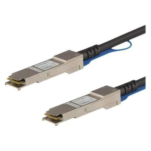 StarTech.com Câble QSFP+ à connexion directe de 1 m - Compatible avec Cisco QSFP-H40G-CU1M - Cordon QSFP+ 40G - Câble Twinax passif - Câble d'attache directe 40GBase - QSFP+ verrouillé pour QSFP+ verrouillé - 1 m - twinaxial - SFF-8436 - passif -...