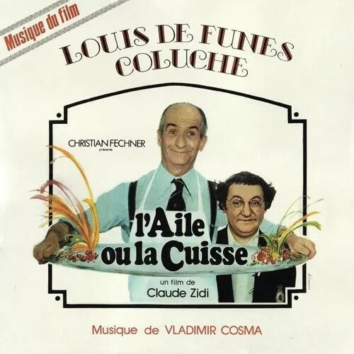 Louis De Funes & Coluche "L'Aile Ou La Cuisse" - Bo Du Film Vilyle Lp (Neuf Sous Blister)