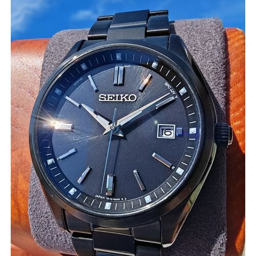 Seiko Selection Sbtm325 | Exclusivité Japon | Solar | Radio | Sapphire | Perpetual | 100m