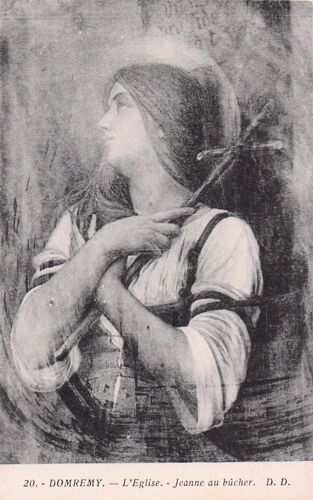 Cp - Domremy – L’Église Jeanne Du Bûcher