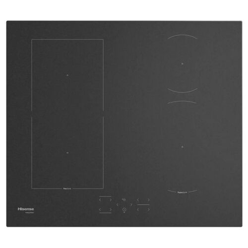 Hisense - Table de cuisson induction 60cm 4 feux 7200w noir HI6431SRFZ