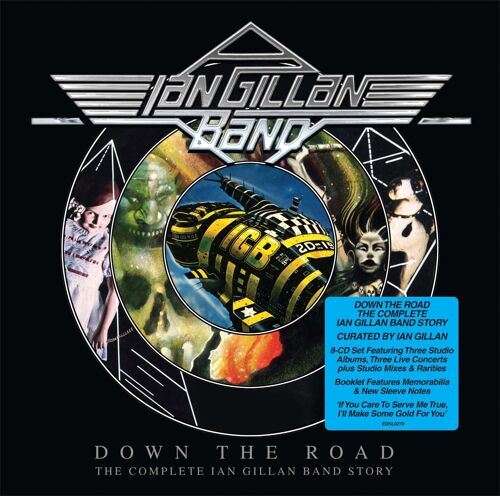 Down The Road: The Complete Ian Gillan Band Story - Deluxe 8cd Boxset