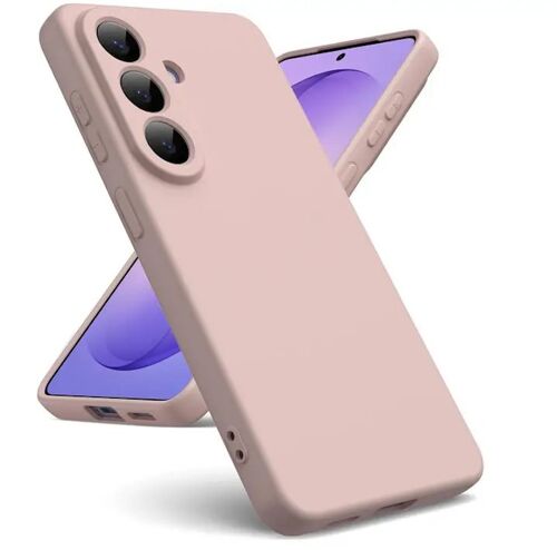 Coque pour Samsung Galaxy S26 Plus 5G (S26+) - housse etui silicone gel fine + film ecran - ROSE