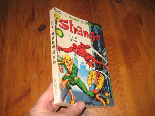 Strange Album Relié 59 (176 A 178) Avec Poster Photonik Attaché Lug Marvel Comics 1984