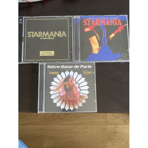 Lot Cd Starmania 1979 Et 1988 - Notre Dame De Paris