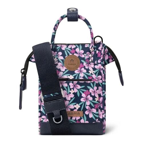 CABAIA Sac à épaule bandoulière noir rose pour femme - Adventurer All Over Nano Bag Cagliari 344996