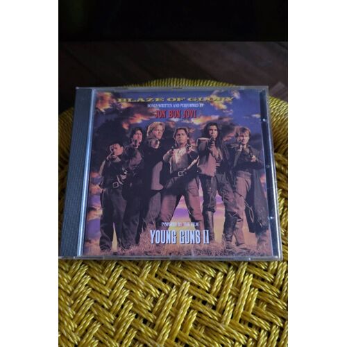 Jon Bon Jovi – Blaze Of Glory – Édition Originale 1990 Avec Poster