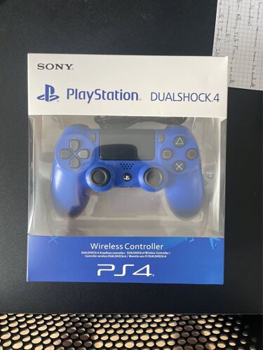 Manette Ps4 Bleue