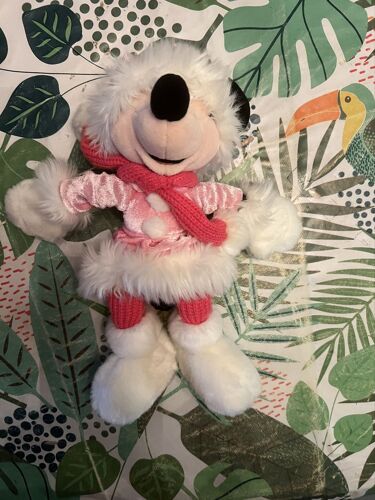 Peluche doudou Minnie patineuse Disneyland Paris 26 cm
