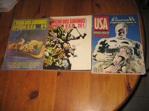 Lot 6 Numéros Echo Des Savanes Special Usa / Usa Magazine