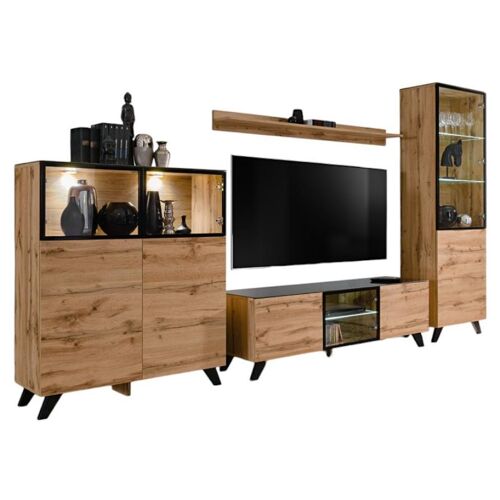 Meublorama AM-THIN-WT TH-(WSW+WSN+PW+THR)*7C/169KG Armoire de rangement de salle à manger