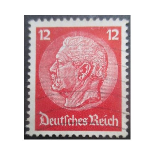 Allemagne Empire N°449 Filigrane B Hindenburg Oblitéré