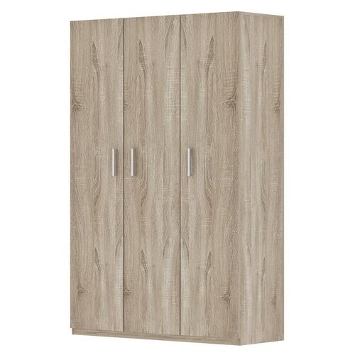 Meublorama RU-MIKE-6810-2*3C/78KG placard et armoire de chambre à coucher 8 étagères 3 portes(s)