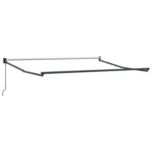 Vidaxl Auvent Rétractable Sable 4 × 3 M 100% Polyester Et Aluminium