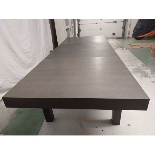 Table wengé  salon salle a manger 170x 95 et extensions