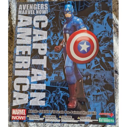 Figurine De Collection Marvel Captain America Artfx
