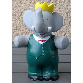 Figurine Babar 17cm, De Brunhoff, Eléphant