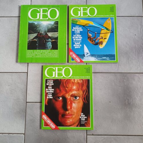 Lot N° 2 De 3 Geo Magazines