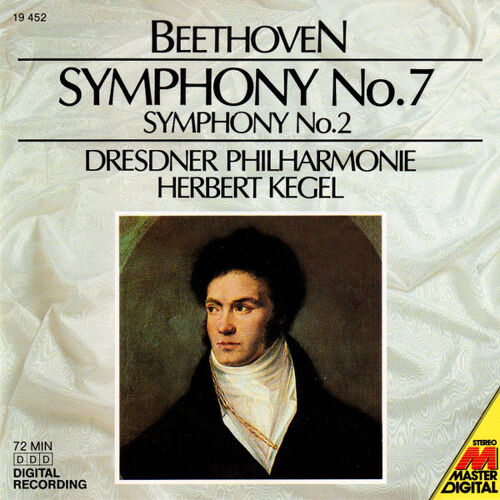 Beethoven - Dresdner Philharmonie, Herbert Kegel – Symphony No.7 / Symphony No.2