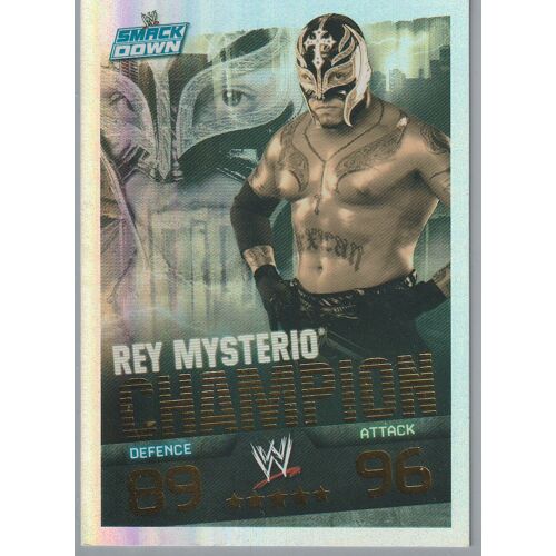 Carte Slam Attax - Rey Mystero - Holo