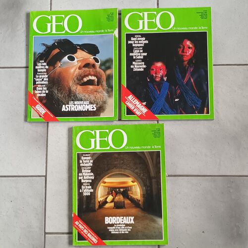 Lot N° 5 De 3 Geo Magazines
