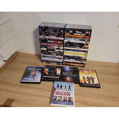Dvd Lot De 50 Films En Dvd Divers Titres