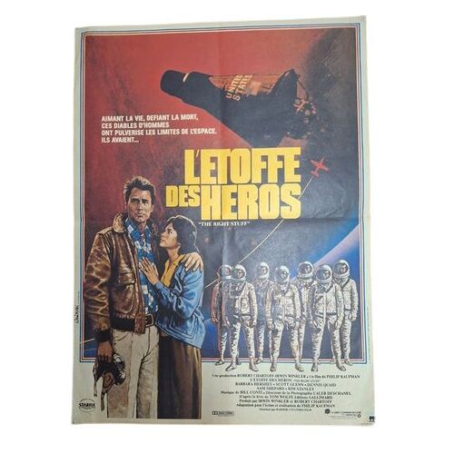 L'Étoffe Des Héros - Affiche De Cinéma - 120x160cm