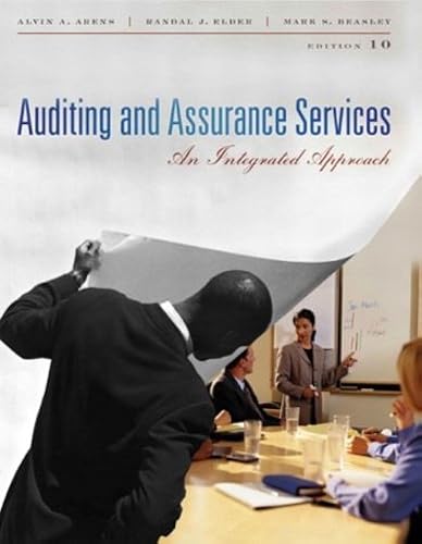 Auditing And Assurance Services (10th Edition) (Charles T Horngren Series In Accounting)
