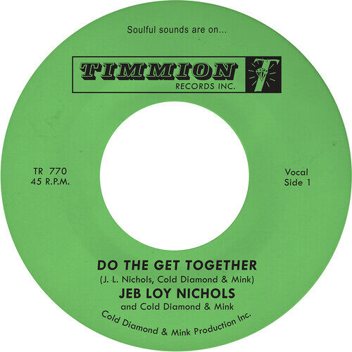 Jeb Loy Nichols - Do The Get Together - Turquoise [7-Inch Single] Colored Vinyl, Turquoise