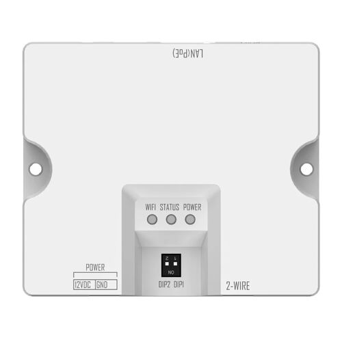 Convertisseur IP vers 2 Fils HD pour l'Intégration de Caméras IP Blanc - DS-KAD-E2/E1