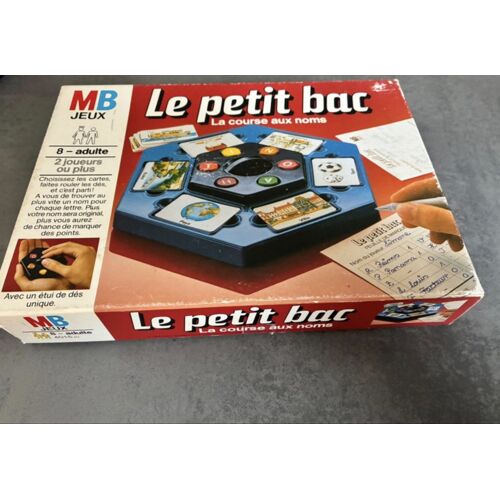 Jeu Mb Le Petit Bac
