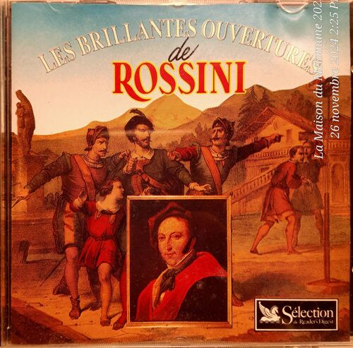 456 Super Top Album Original Collection Brillantes Ouvertures De Rossini