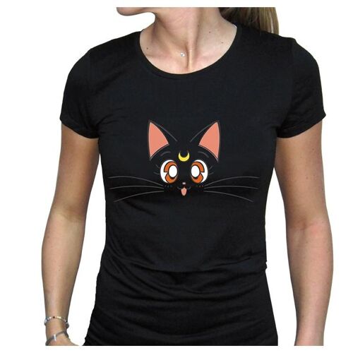 Abystyle Abytex317_L Chemise Et Haut Tee-Shirt Encolure Torsadée Manche Courte Coton - L