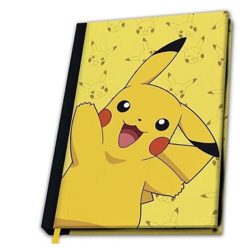 Abystyle Abynot082 Bloc-Notes A5 180 Feuilles Noir, Rouge Et Jaune