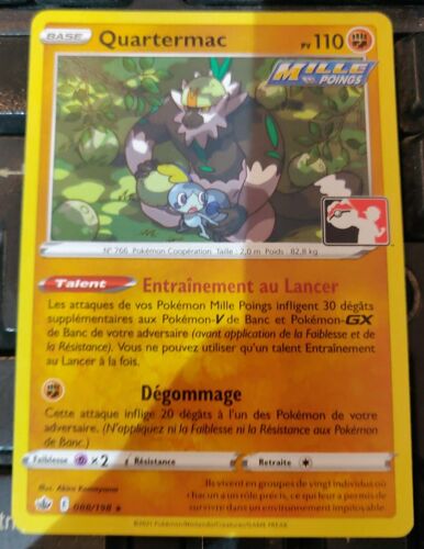 Pokemon Quartermac 088 / 198 Eb6 Stamp League